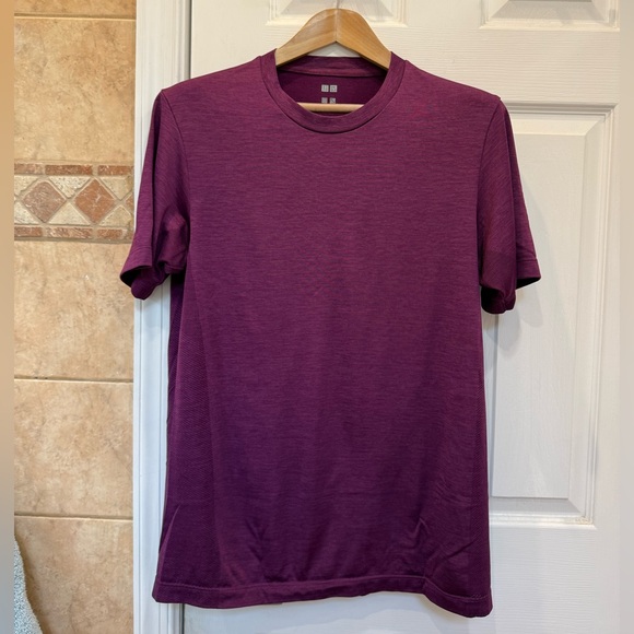 Uniqlo Other - Uniqlo Men's Dry-Ex  Purple Short Sleeve shirt. Large
